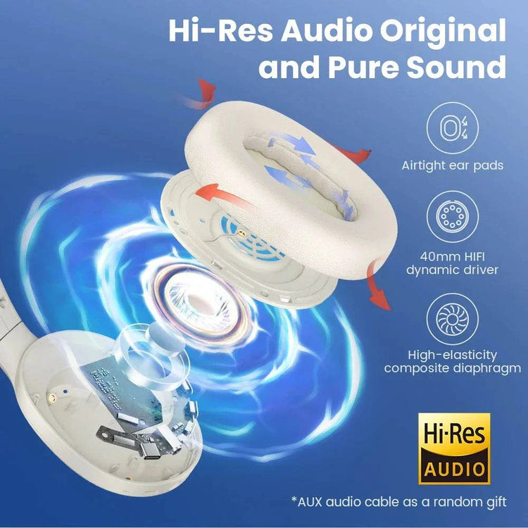 HAYLOU Bluetooth Headphones and Wireles Audio with Deep Bass Headphone