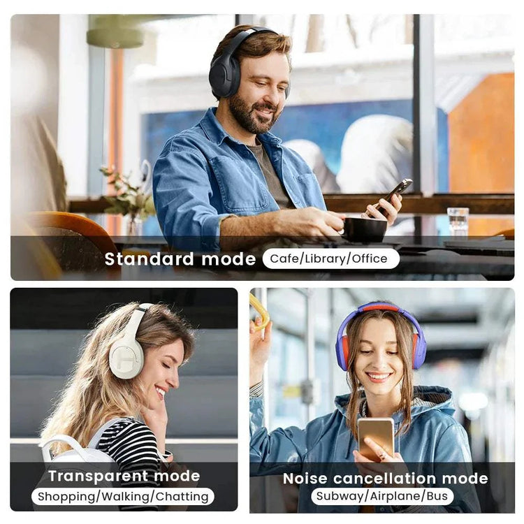 HAYLOU Bluetooth Headphones and Wireles Audio with Deep Bass Headphone