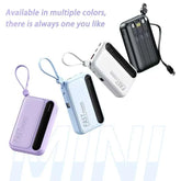 Xiaomi Power Bank with Built-in Cables – Fast, Portable Charging
