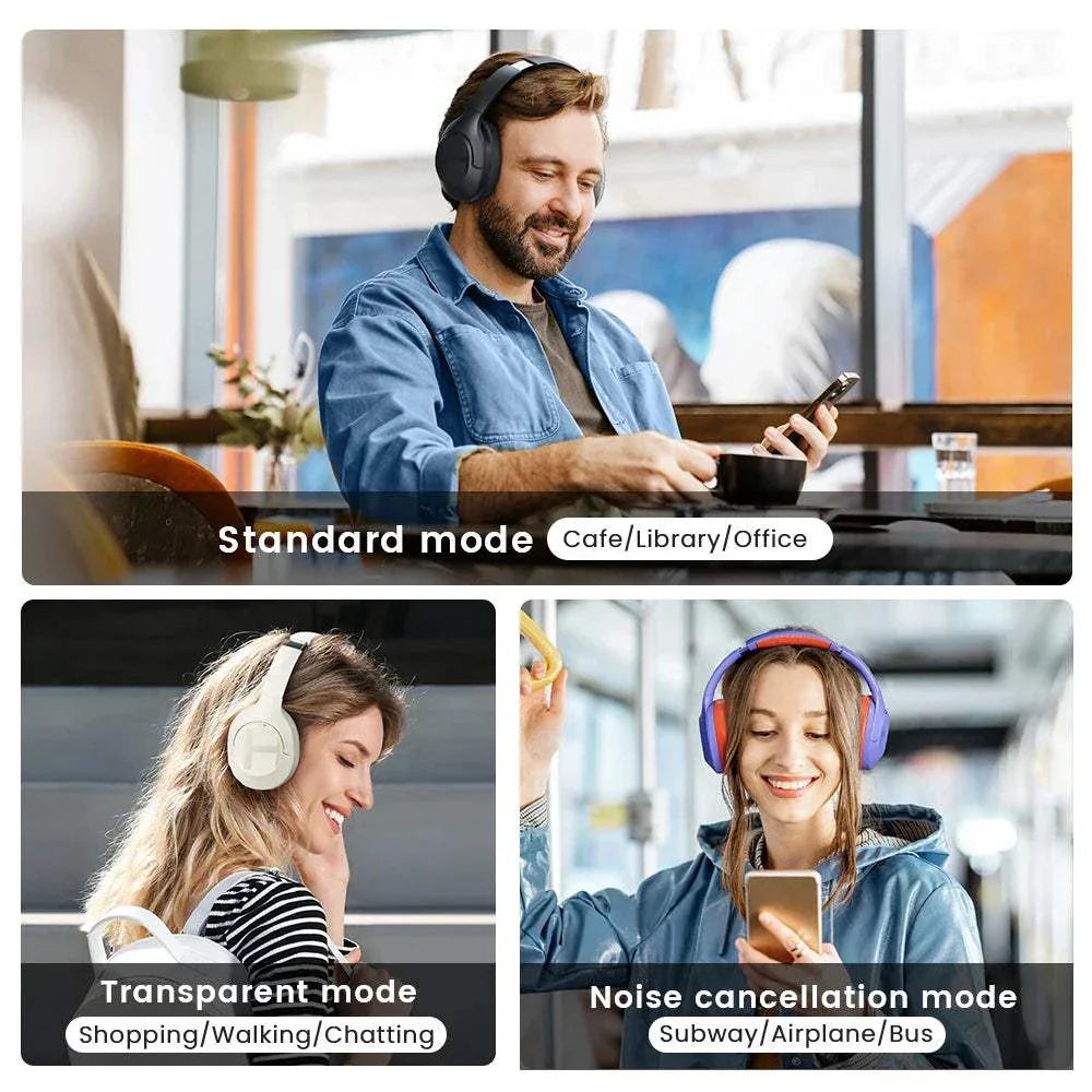 HAYLOU Bluetooth Headphones and Wireles Audio with Deep Bass Headphone