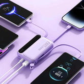 Xiaomi Power Bank with Built-in Cables – Fast, Portable Charging